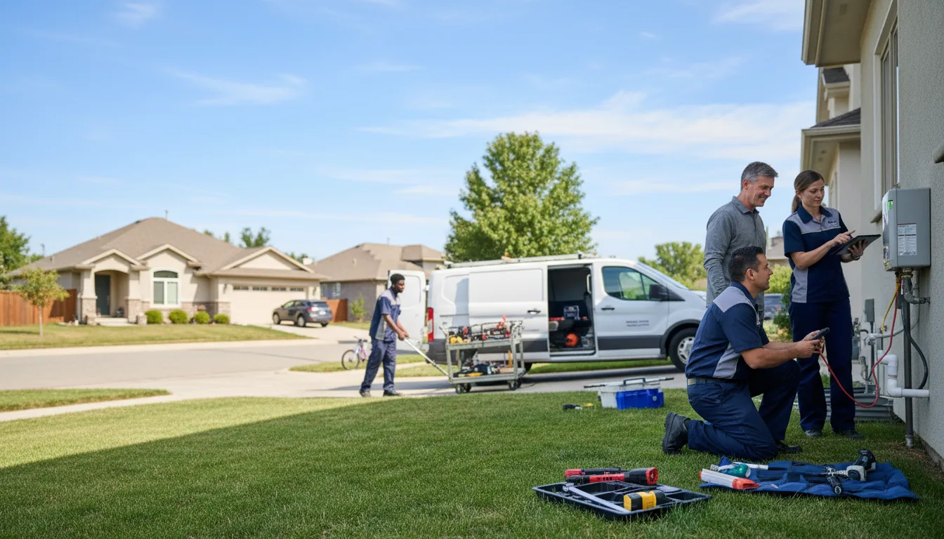 Professional Gas or Electric Water Heater Repair Services in Tad, WV